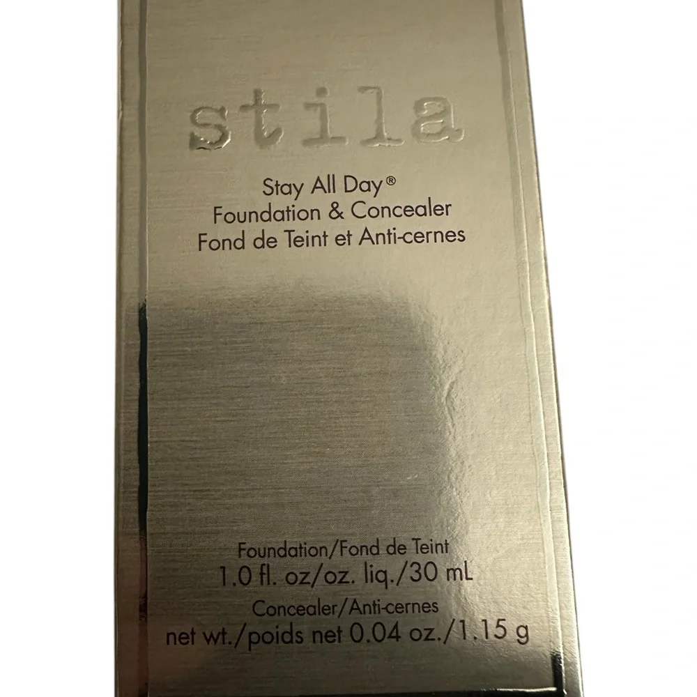 Stila Stay All Day Foundation & Concealer 2 in 1 in Golden 10 NIB Retails $42